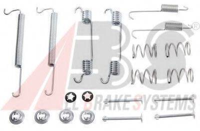A.B.S. 0849Q Комплектуючі, гальмівна колодка