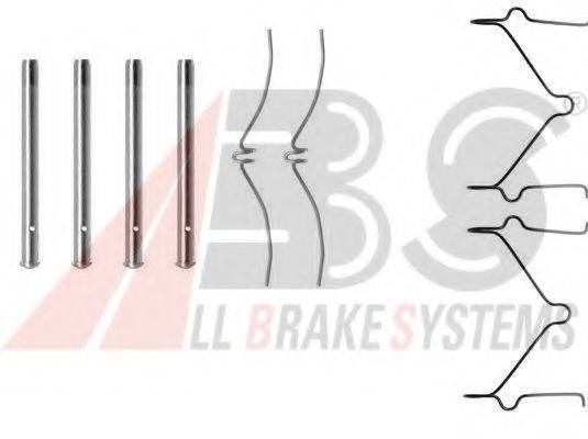 A.B.S. 1126Q Комплектуючі, колодки дискового гальма