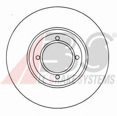 A.B.S. 15313 гальмівний диск