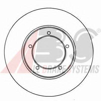 A.B.S. 15758 гальмівний диск