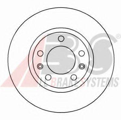 A.B.S. 16052OE гальмівний диск