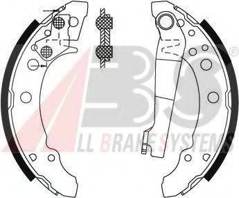 A.B.S. 8772 Комплект гальмівних колодок