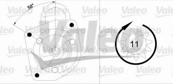 VALEO 433301 Стартер