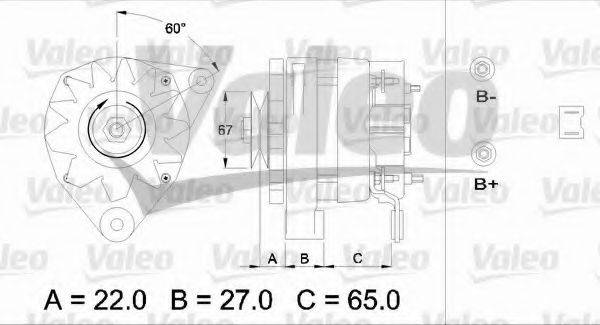 VALEO 433430 Генератор