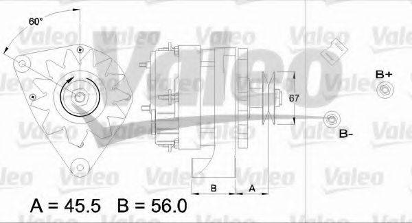 VALEO 433440 Генератор