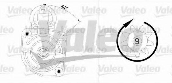 VALEO 436047 Стартер