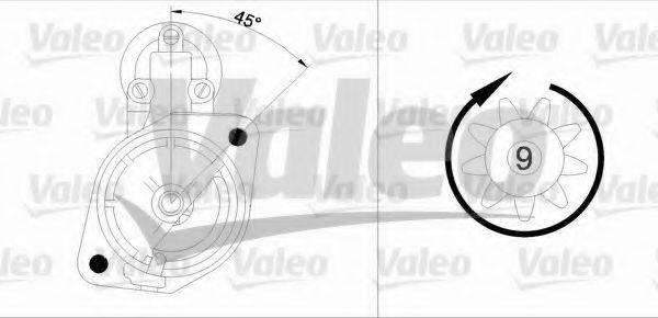 VALEO 436085 Стартер