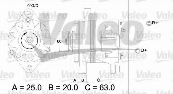 VALEO 436111 Генератор