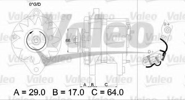 VALEO 436112 Генератор