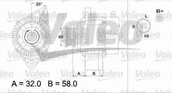 VALEO 436537 Генератор