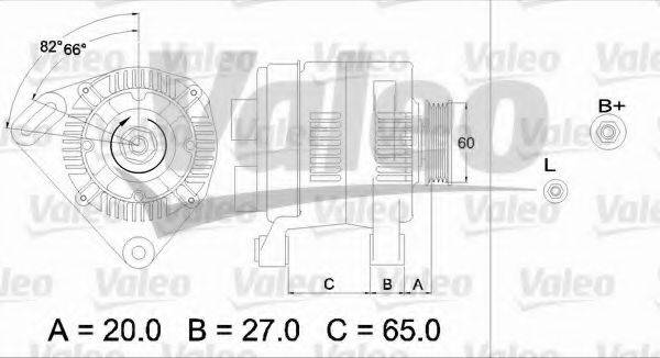 VALEO 436714 Генератор