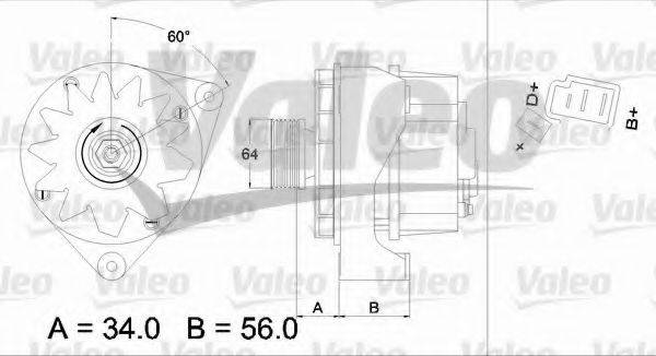 VALEO 436785 Генератор