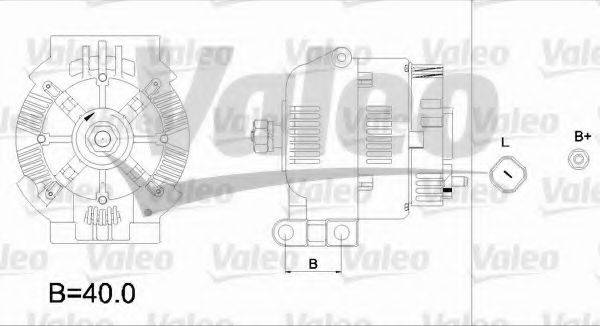 VALEO 437318 Генератор