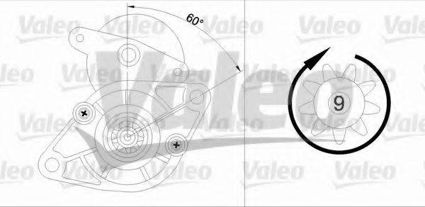 VALEO 455924 Стартер