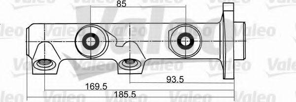 VALEO 350626 головний гальмівний циліндр