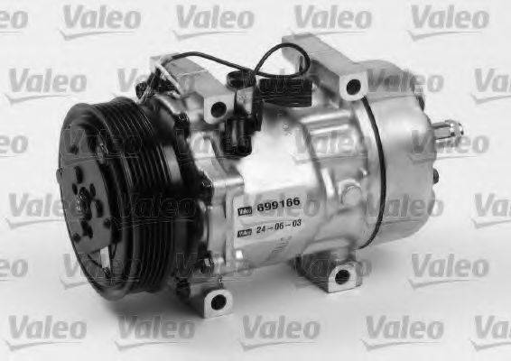 VALEO 699166 Компресор, кондиціонер