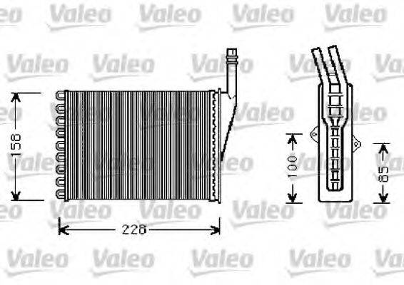 VALEO 812288 Теплообмінник, опалення салону