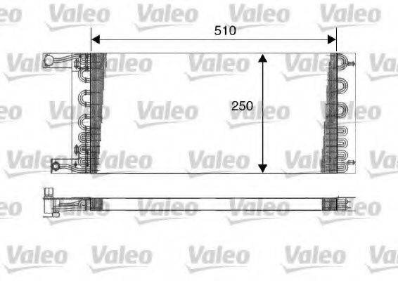 VALEO 816676 Конденсатор, кондиціонер