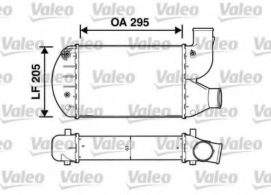 VALEO 817626 Інтеркулер