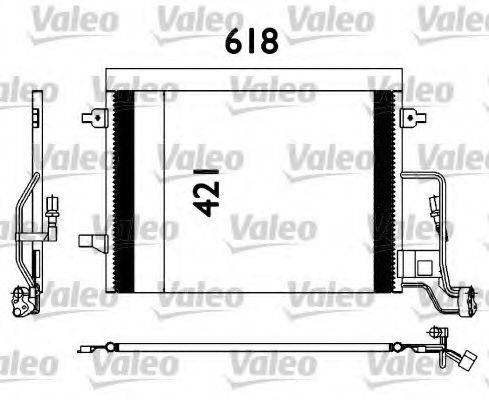 VALEO 817679 Конденсатор, кондиціонер