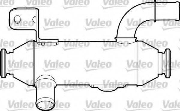 VALEO 817751 Радіатор, рециркуляція ОГ