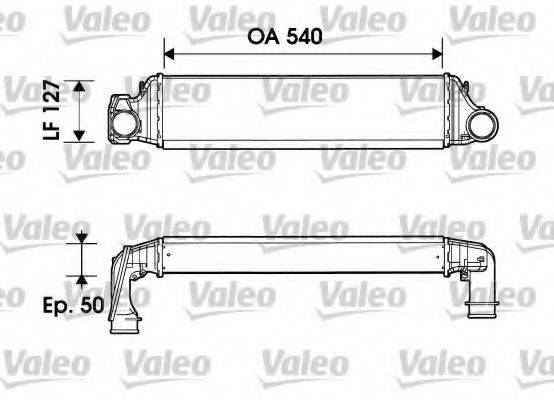 VALEO 817874 Інтеркулер