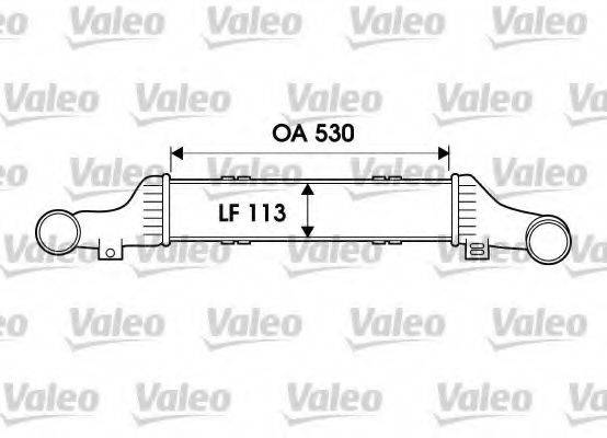 VALEO 817911 Інтеркулер