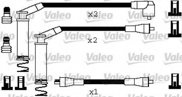 VALEO 346404 Комплект дротів запалювання