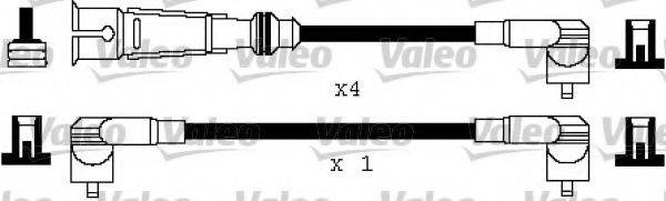 VALEO 346112 Комплект дротів запалювання