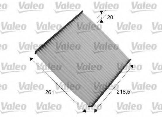 VALEO 715552 Фільтр, повітря у внутрішньому просторі