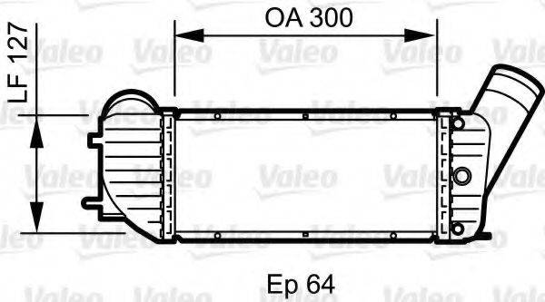 VALEO 817920 Інтеркулер