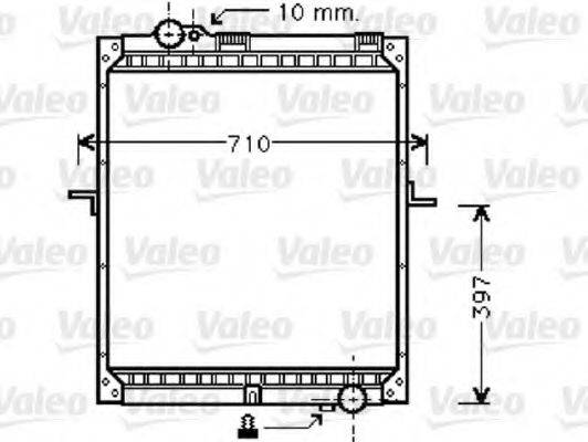 VALEO 733420 Радіатор, охолодження двигуна