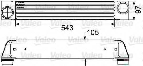 VALEO 818273 Інтеркулер