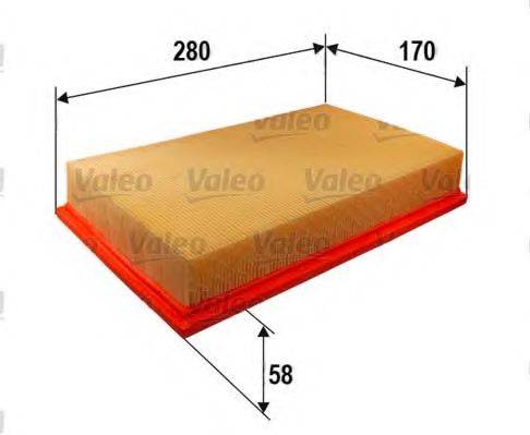 VALEO 585308 Повітряний фільтр