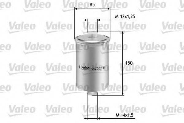 VALEO 587202 Паливний фільтр