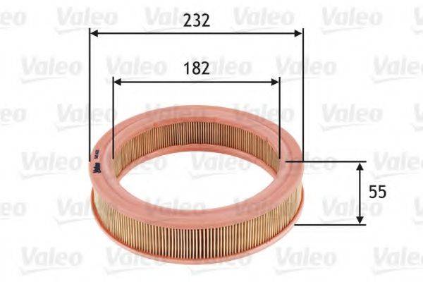 VALEO 585632 Повітряний фільтр