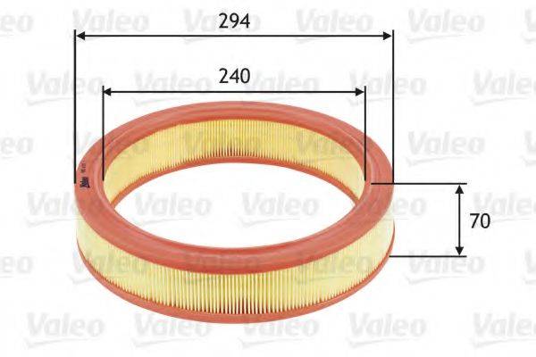 VALEO 585633 Повітряний фільтр