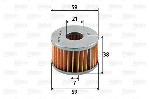 VALEO 587931 Паливний фільтр