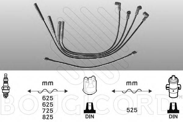 BOUGICORD 7219 Комплект дротів запалювання