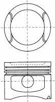 NURAL 8750180010 Поршень