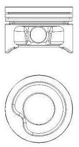 NURAL 8730710020 Поршень