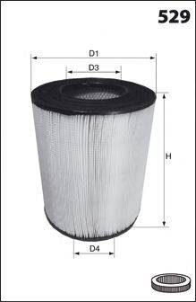 MECAFILTER FA3475 Повітряний фільтр