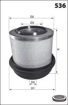 MECAFILTER FA3431 Повітряний фільтр