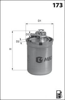 MECAFILTER ELG5415 Паливний фільтр