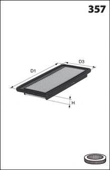 MECAFILTER ELP9150 Повітряний фільтр