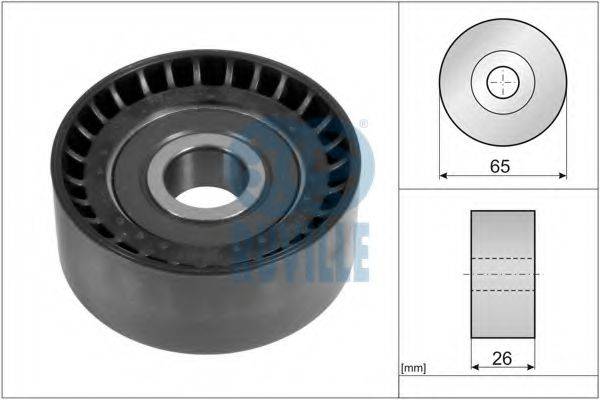 RUVILLE 55397 Паразитний / провідний ролик, полікліновий ремінь