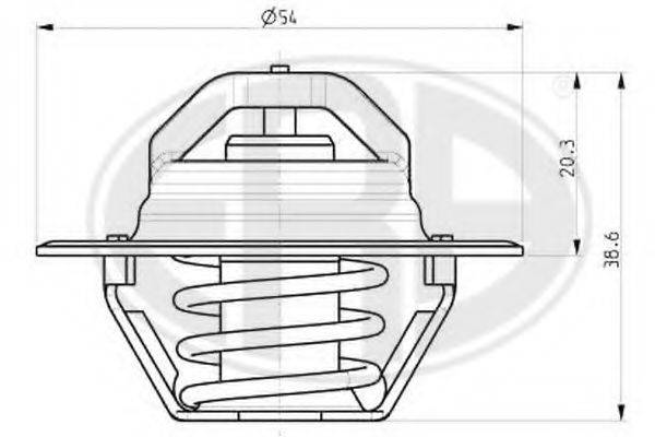 ERA 350103 Термостат, охолоджуюча рідина