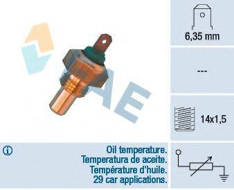 FAE 31700 Датчик, температура олії