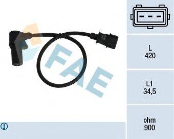 FAE 79073 Датчик частоти обертання, керування двигуном