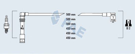 FAE 85062 Комплект дротів запалювання